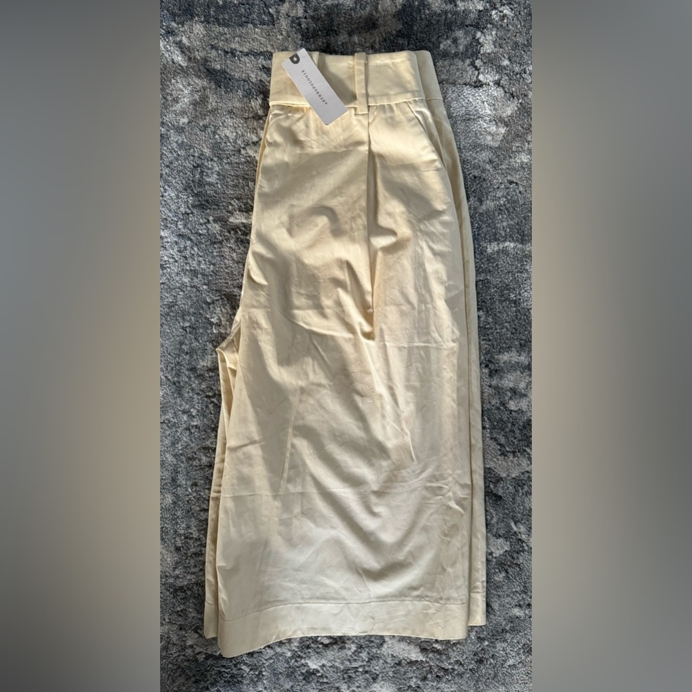 Anthropologie Exquise Cropped Pleated Trousers - Picture 10 of 10